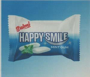 SALMI HAPPY SMILE (and logo) trademark logo