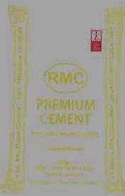 RMC PREMIUM CEMENT (and logo) trademark logo
