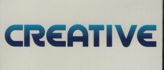 CREATIVE (and logo) trademark logo