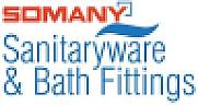 SOMANY SANITARYWARE & BATH FITTINGS (and logo) trademark logo