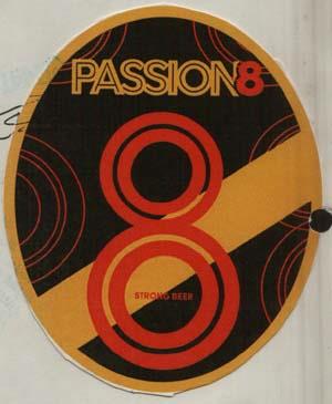 Passion8 (and logo) trademark logo