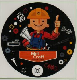 MET CRAFT (and logo) trademark logo