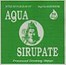 AQUA SIRUPATE (and logo) trademark logo