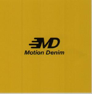 MOTION DENIM (and logo) trademark logo