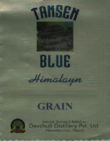 TANSEN BLUE HIMALAYN (and logo) trademark logo