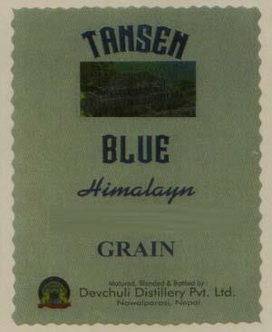 TANSEN BLUE (and logo) trademark logo