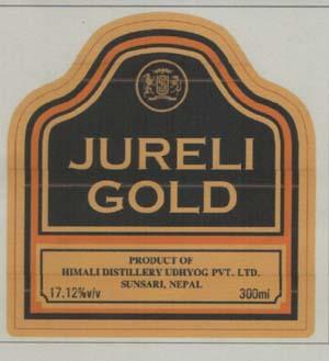 JURELI GOLD (and logo) trademark logo
