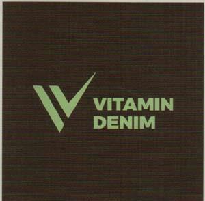 VITAMIN DENIM (and logo) trademark logo