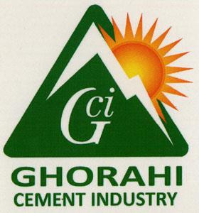 GHORAHI CEMENT (and logo) trademark logo