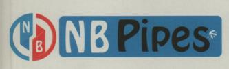 NB PIPES (and logo) trademark logo