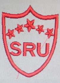 SRU (and logo) trademark logo