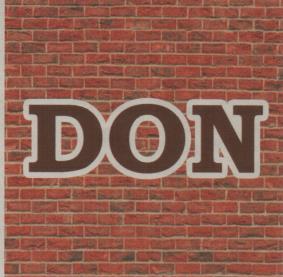 DON (and logo) trademark logo