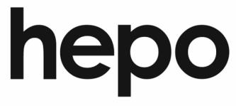 hepo (and logo) trademark logo