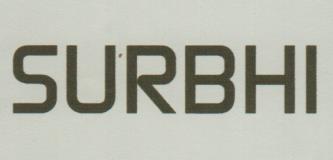 SURBHI (and logo) trademark logo
