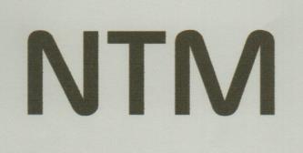 NTM (and logo) trademark logo