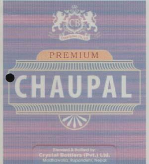 PREMIUM CHAUPAL (and logo) trademark logo