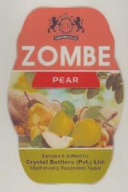 ZOMBE PEAR (and logo) trademark logo