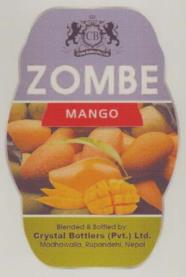 ZOMBE MANGO (and logo) trademark logo