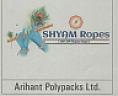 SHYAM ROPES (and logo) trademark logo