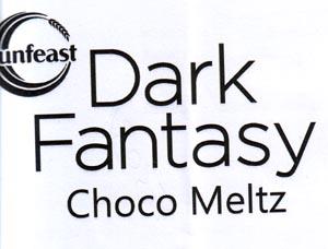 SUNFEAST DARK FANTASY CHOCO MELTZ (and logo) trademark logo