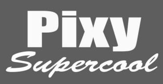 PIXY SUPERCOOL (and logo) trademark logo