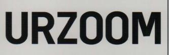 URZOOM (and logo) trademark logo