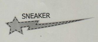 SNEAKER (and logo) trademark logo
