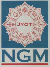 JYOTI NGM (and logo) trademark logo