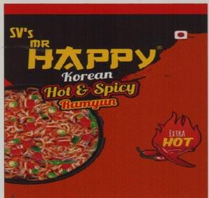 SV'S MR HAPPY (and logo) trademark logo