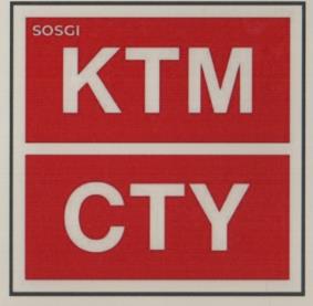 SOSGI KTM CTY (and logo) trademark logo