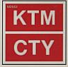 SOSGI KTM CTY (and logo) trademark logo