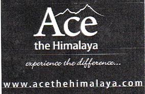 ACE THE HIMALAYA (and logo) trademark logo