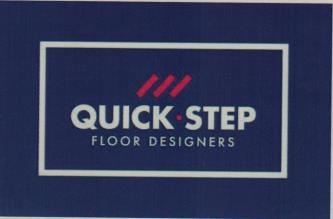 QUICK-STEP FLOOR DESIGNERS (and logo) trademark logo