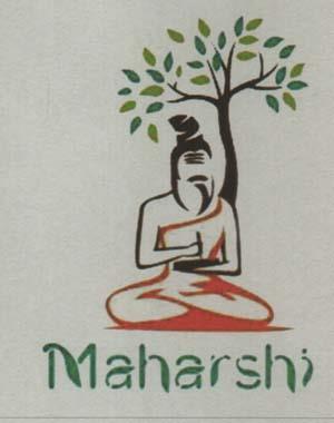 MAHARSHI (and logo) trademark logo