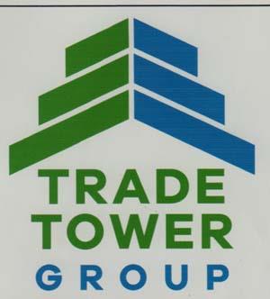 TRADE TOWER GROUP (and logo) trademark logo