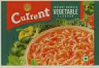 CURRENT INSTANT NOODLES VEGETABLE FLAVOUR (and logo) trademark logo