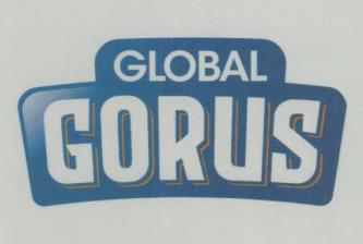 GLOBAL GORUS (and logo) trademark logo