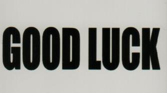 GOOD LUCK (and logo) trademark logo