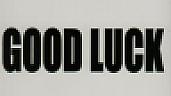 GOOD LUCK (and logo) trademark logo