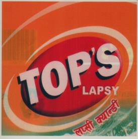 TOP'S LAPSY LAPSY CANDY (and logo) trademark logo