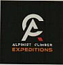 ALPINIST CLIMBER EXPEDITIONS (and logo) trademark logo