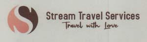STREAM TRAVEL SERVICES (and logo) trademark logo