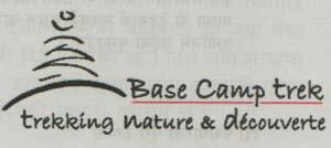 BASE CAMP TREK (and logo) trademark logo