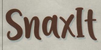 SNAXIT (and logo) trademark logo