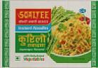 SOALTEE ASPARAGUS FLAVORED (and logo) trademark logo
