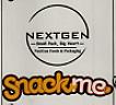 NEXTGEN SMALL PACK, BIG HEART NEXTGEN FOODS & FACKAGING SNACKME (and logo) trademark logo