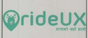 RIDEUX (and logo) trademark logo