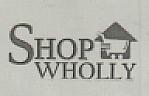 SHOP WHOLLY (and logo) trademark logo