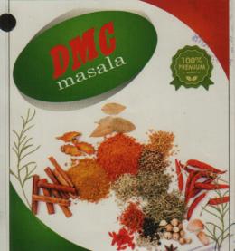 DMC MASALA (and logo) trademark logo