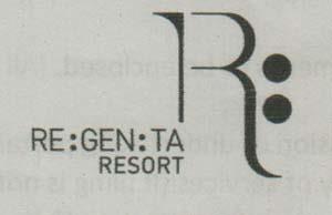 REGENTA RESORT (and logo) trademark logo